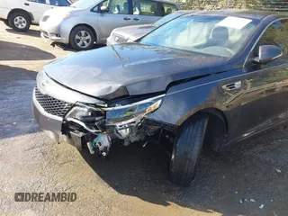 2017 Kia Optima LX with VIN 5XXGT4L34HG129887, listed as a IAAI auction lot 41653680 with 123,350 mi miles. Bid and sale history available at carsss.com. Image 6.