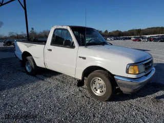 1996 Ford Ranger XL with VIN 1FTCR10U6TUD90403, listed as a Copart auction lot 45525465 with 57,646 mi miles and Salvage Title. Bid and sale history available at carsss.com. Image 4.