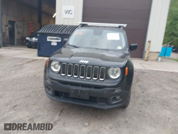 2017 Jeep Renegade Latitude with VIN ZACCJBBB3HPF65773, listed as a IAAI auction lot 42310165 with 142,698 mi miles and . Bid and sale history available at DreamBid. Image 12.