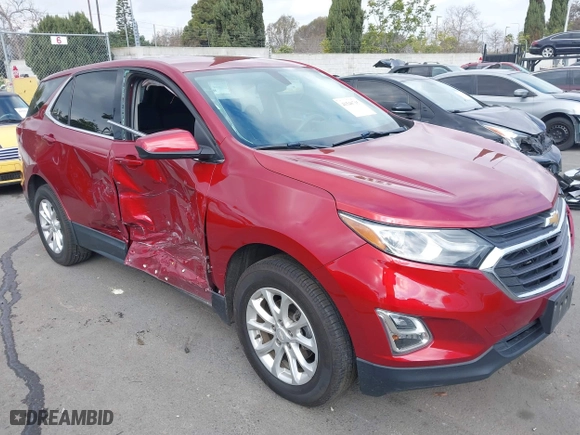 2018 Chevrolet Equinox LT with VIN 2GNAXJEV1J6129715, listed as a IAAI auction lot 41546715 with 143,941 mi miles. Bid and sale history available at carsss.com. Image 1.