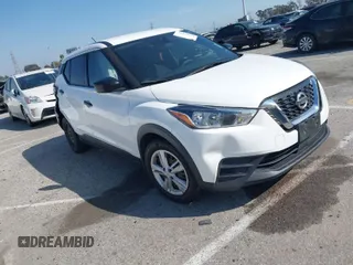 2020 Nissan Kicks S with VIN 3N1CP5BV1LL503321, listed as a IAAI auction lot 41872674 with 64,843 mi miles and . Bid and sale history available at carsss.com. Image 1.