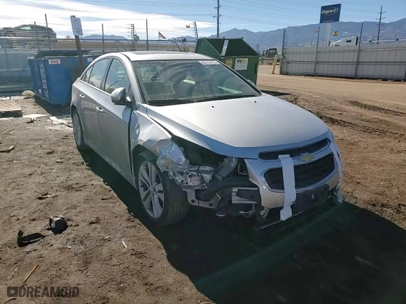 2015 Chevrolet Cruze LTZ with VIN 1G1PG5SB9F7249265, listed as a Copart auction lot 43715175 with 75,984 mi miles and Salvage Title. Bid and sale history available at carsss.com. Image 11.