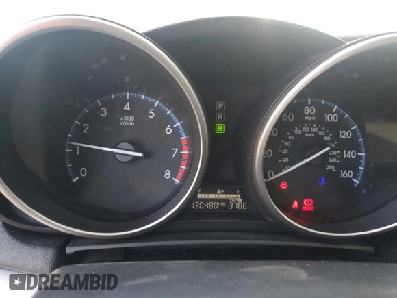 2012 Mazda 3 i Grand Touring with VIN JM1BL1W70C1696545, listed as a Copart auction lot 46507375 with 130,480 mi miles and Salvage Title. Bid and sale history available at carsss.com. Image 9.