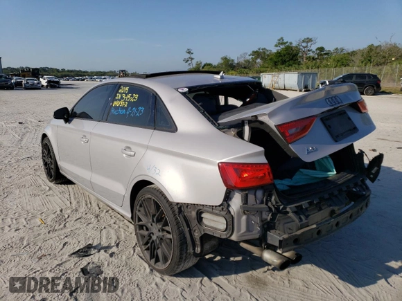 2015 Audi A3 1.8T Premium with VIN WAUACGFF5F1040137, listed as a Copart auction lot 46448673 with 108,468 mi miles. Bid and sale history available at carsss.com. Image 2.