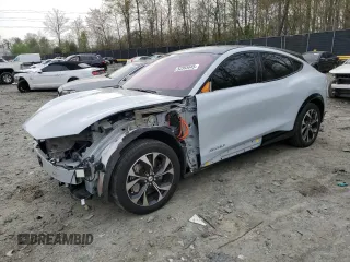 2021 Ford Mustang Mach-E Premium with VIN 3FMTK3R73MMA65934, listed as a Copart auction lot 52393445 with 46,272 mi miles and Salvage title. Bid and sale history available at DreamBid. Image 1.