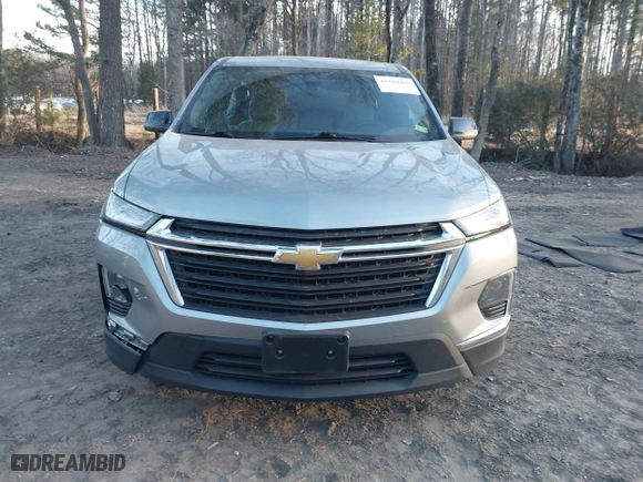 2023 Chevrolet Traverse LS with VIN 1GNERFKW7PJ135438, listed as a IAAI auction lot 41444469 with 21,374 mi miles. Bid and sale history available at carsss.com. Image 13.