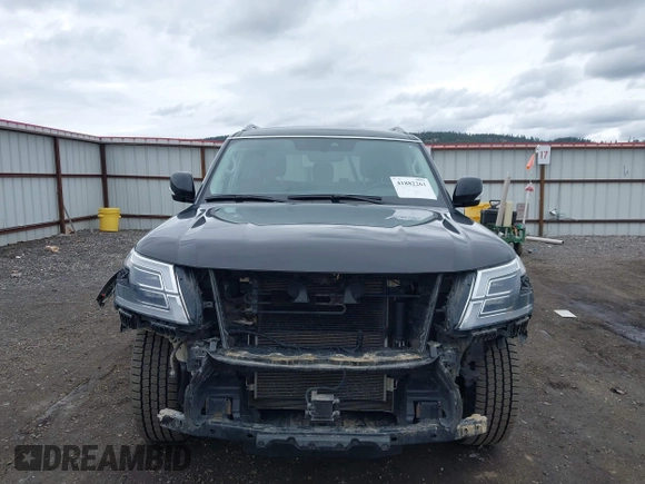2023 Nissan Armada SV with VIN JN8AY2AD5P9692793, listed as a IAAI auction lot 41882261 with 51,790 mi miles and . Bid and sale history available at DreamBid. Image 13.