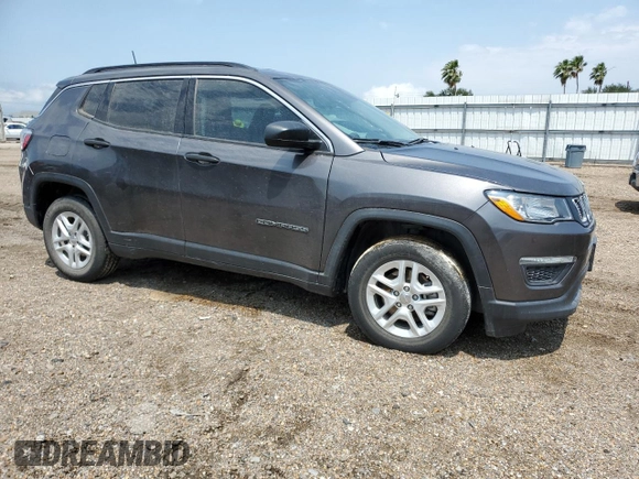 2021 Jeep Compass Sport z VIN 3C4NJCAB0MT508482, wystawiony jako Copart lot #53707625 z przebiegiem 39 626 mil mil oraz Szkoda całkowita • Salvage title. Historia ofert i sprzedaży dostępna na DreamBid. Obrazek 4.