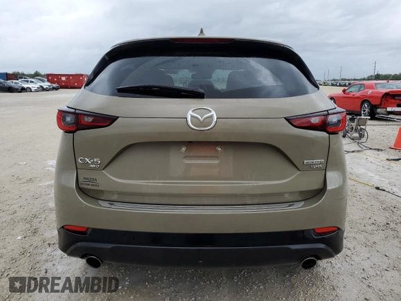 2024 Mazda CX-5 2.5 Carbon Turbo with VIN JM3KFBAY4R0413924, listed as a Copart auction lot 84395164 with 8,431 mi miles and Salvage Title. Bid and sale history available at carsss.com. Image 6.