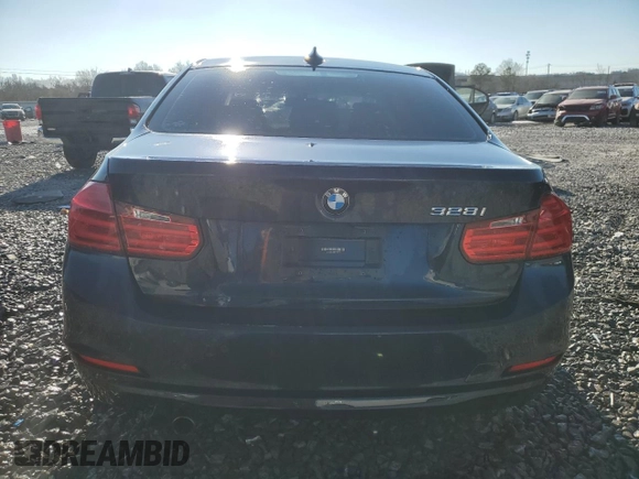 2015 BMW 3 Series 328i with VIN WBA3C1C59FK124747, listed as a Copart auction lot 45480145 with 130,251 mi miles and Salvage Title. Bid and sale history available at carsss.com. Image 6.