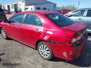 2012 Toyota Corolla L with VIN 2T1BU4EE1CC842302, listed as a IAAI auction lot 41875707 with 170,038 mi miles. Bid and sale history available at carsss.com. Image 3.
