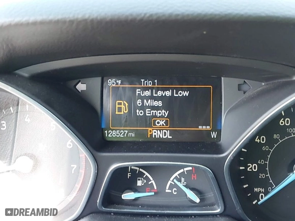 2016 Ford Focus SE with VIN 1FADP3F27GL320227, listed as a IAAI auction lot 41941368 with 128,527 mi miles. Bid and sale history available at carsss.com. Image 14.