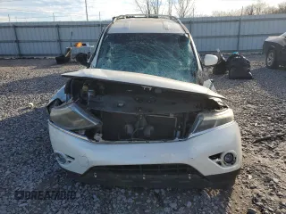 2015 Nissan Pathfinder SV with VIN 5N1AR2MN9FC722484, listed as a Copart auction lot 48152865 with 158,445 mi miles and Salvage Title. Bid and sale history available at carsss.com. Image 5.
