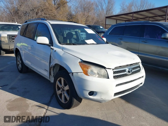2008 Toyota RAV4 Ltd with VIN JTMZK31V485022675, listed as a IAAI auction lot 41697379 with 191,162 mi miles. Bid and sale history available at carsss.com. Image 1.