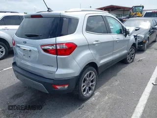 2019 Ford EcoSport Titanium with VIN MAJ3S2KE8KC271407, listed as a IAAI auction lot 39585454 with 74,104 mi miles and . Bid and sale history available at DreamBid. Image 4.