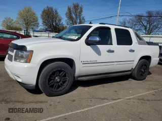 2009 Chevrolet Avalanche LTZ with VIN 3GNFK32029G224406, listed as a Copart auction lot 53391175 with 201,036 mi miles and Clean Title. Bid and sale history available at carsss.com. Image 1.
