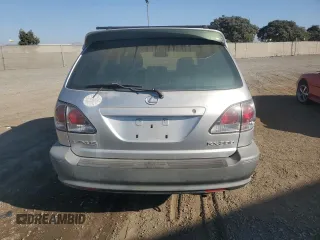 2002 Lexus RX 300 with VIN JTJGF10U820124281, listed as a Copart auction lot 75043184 with 160,863 mi miles and Salvage Title. Bid and sale history available at carsss.com. Image 6.