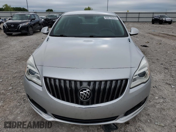 2015 Buick Regal with VIN 2G4GK5EX2F9205437, listed as a Copart auction lot 63272264 with 97,069 mi miles and Salvage Title. Bid and sale history available at DreamBid. Image 5.