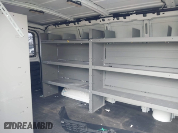 2019 Chevrolet Express Cargo with VIN 1GCWGAFP5K1204368, listed as a IAAI auction lot 41532048 with 121,630 mi miles and . Bid and sale history available at DreamBid. Image 8.