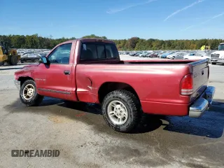 1999 Dodge Dakota SLT with VIN 1B7FL26XXXS263080, listed as a Copart auction lot 76882994 with 0 mi miles and Salvage Title. Bid and sale history available at carsss.com. Image 2.