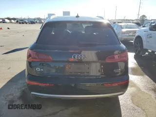 2018 Audi Q5 Premium Plus with VIN WA1BNAFY3J2073828, listed as a Copart auction lot 46827735 with Not Provided miles and Salvage Title. Bid and sale history available at DreamBid. Image 6.