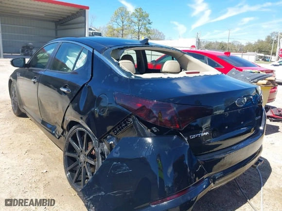 2012 Kia Optima EX with VIN 5XXGN4A75CG038815, listed as a IAAI auction lot 41735963 with 174,558 mi miles. Bid and sale history available at carsss.com. Image 6.