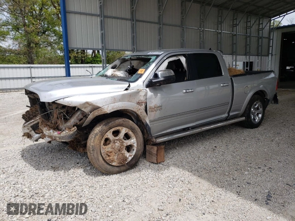 2017 Ram 1500 Laramie with VIN 1C6RR7VT9HS734233, listed as a Copart auction lot 54511735 with 143,922 mi miles and Salvage title. Bid and sale history available at DreamBid. Image 1.