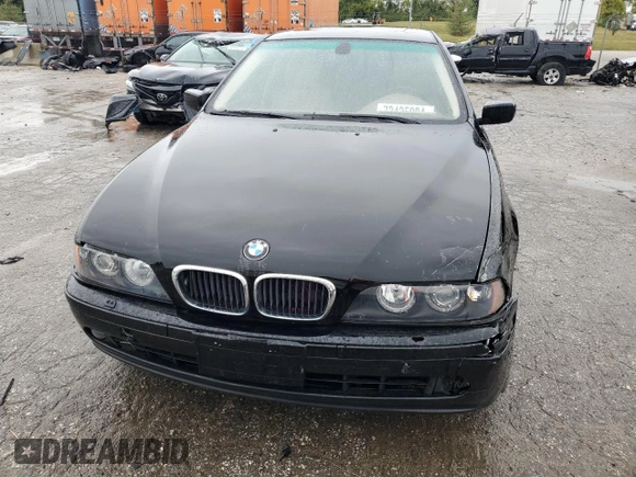 2003 BMW 5 Series 530iA with VIN WBADT63423CK32058, listed as a Copart auction lot 72435004 with 0 mi miles and Salvage Title. Bid and sale history available at carsss.com. Image 5.