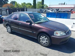 2000 Honda Civic LX z VIN 2HGEJ6677YH587297, wystawiony jako IAAI lot #42315528 z przebiegiem 117 936 mil mil oraz . Historia ofert i sprzedaży dostępna na DreamBid. Obrazek 1.