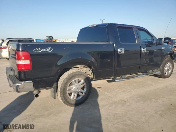2008 Ford F-150 XLT with VIN 1FTPW14V18FC34617, listed as a Copart auction lot 52149725 with 202,963 mi miles and Salvage Title. Bid and sale history available at carsss.com. Image 3.