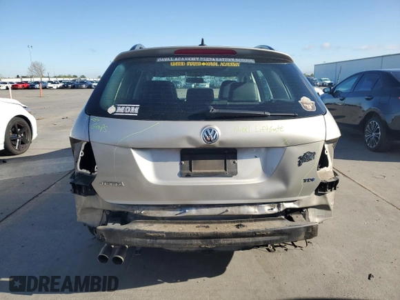 2012 Volkswagen Jetta SportWagen TDI w/Sunroof with VIN 3VWPL7AJ3CM713964, listed as a Copart auction lot 51469155 with 157,900 mi miles and Salvage Title. Bid and sale history available at carsss.com. Image 6.