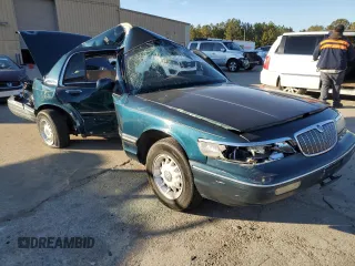 1997 Mercury Grand Marquis LS with VIN 2MELM75W2VX638121, listed as a Copart auction lot 88725135 with 135,475 mi miles and Salvage Title. Bid and sale history available at DreamBid. Image 4.
