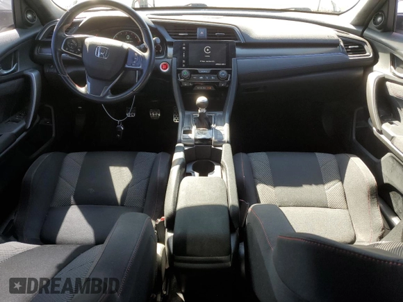 2017 Honda Civic Si with VIN 2HGFC3A55HH750970, listed as a Copart auction lot 53098595 with 40,436 mi miles and Salvage Title. Bid and sale history available at DreamBid. Image 8.
