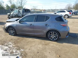 2015 Lexus CT 200h Hybrid with VIN JTHKD5BH5F2224325, listed as a IAAI auction lot 41095553 with 92,591 mi miles. Bid and sale history available at carsss.com. Image 14.