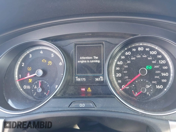 2019 Volkswagen Atlas SE with VIN 1V2LR2CAXKC566024, listed as a IAAI auction lot 41296531 with 106,175 mi miles and . Bid and sale history available at DreamBid. Image 7.