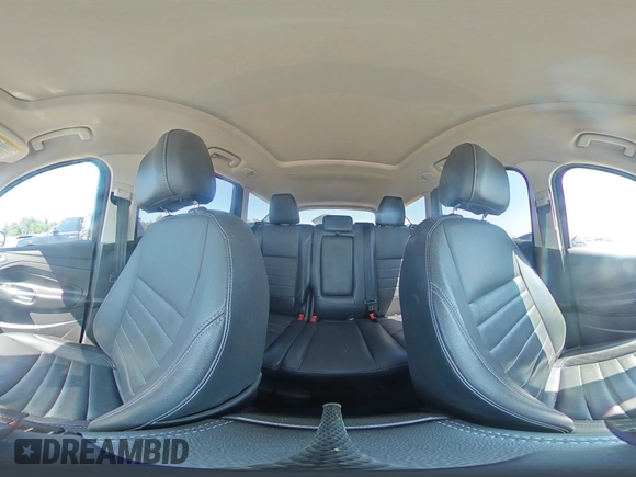 2016 Ford Escape Titanium with VIN 1FMCU9J98GUB32375, listed as a Copart auction lot 59564885 with 123,548 mi miles and Salvage title. Bid and sale history available at DreamBid. Image 15.