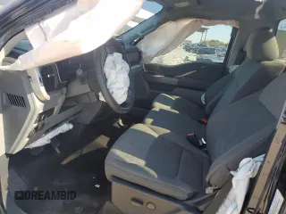 2022 Ford F-150 XL with VIN 1FTMF1E51NKD59265, listed as a Copart auction lot 77193424 with 38,590 mi miles and Salvage Title. Bid and sale history available at DreamBid. Image 7.