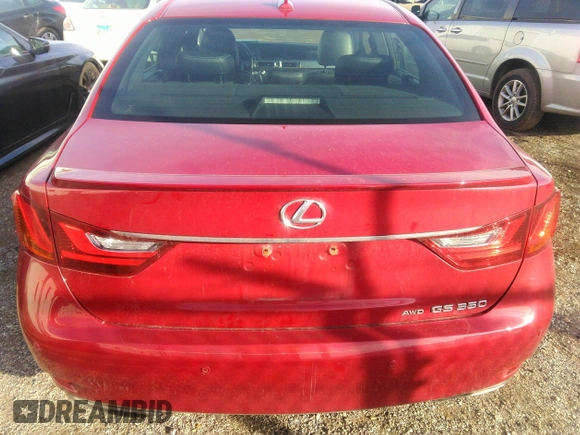 2013 Lexus GS 350 z VIN JTHCE1BL4D5016981, wystawiony jako IAAI lot #38820198 z przebiegiem 84 883 mil mil oraz . Historia ofert i sprzedaży dostępna na DreamBid. Obrazek 16.