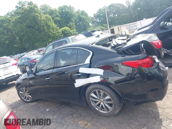 2014 Infiniti Q50 z VIN JN1BV7AP7EM677449, wystawiony jako IAAI lot #42278173 z przebiegiem 116 357 mil mil oraz . Historia ofert i sprzedaży dostępna na DreamBid. Obrazek 14.
