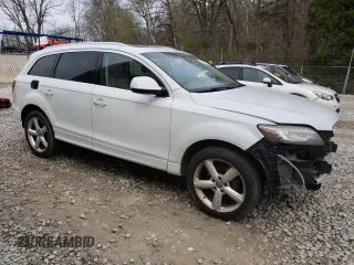 2015 Audi Q7 3.0T S line Prestige with VIN WA1DGBFE5FD008747, listed as a Copart auction lot 53045665 with 76,971 mi miles and Salvage Title. Bid and sale history available at carsss.com. Image 4.
