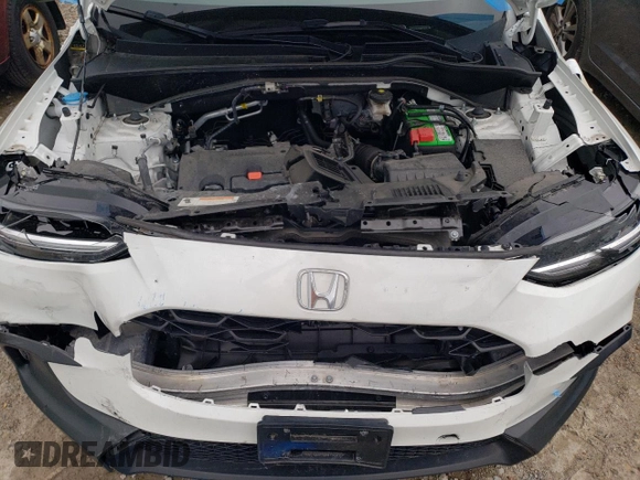 2024 Honda HR-V LX with VIN 3CZRZ2H35RM708076, listed as a Copart auction lot 57282545 with 8,279 mi miles and Salvage title. Bid and sale history available at DreamBid. Image 12.