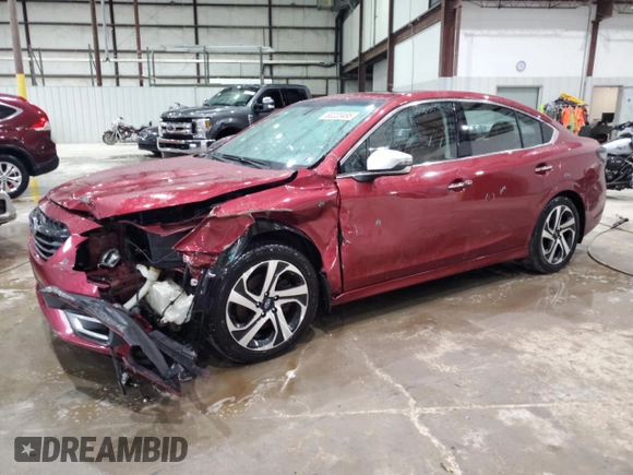 2020 Subaru Legacy Touring XT with VIN 4S3BWGP6XL3033200, listed as a Copart auction lot 60220495 with 58,460 mi miles and Salvage title. Bid and sale history available at DreamBid. Image 1.