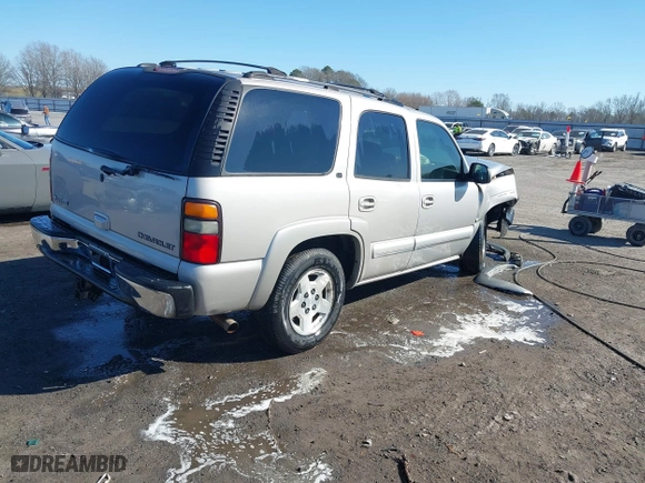 2004 Chevrolet Tahoe LT with VIN 1GNEC13ZX4J108596, listed as a IAAI auction lot 41612043 with 1 mi miles. Bid and sale history available at carsss.com. Image 4.