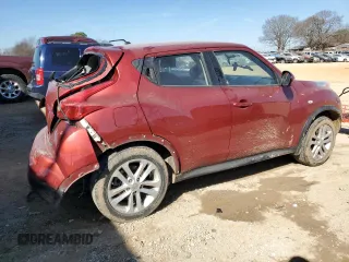 2013 Nissan Juke S with VIN JN8AF5MR9DT222005, listed as a Copart auction lot 46606875 with 0 mi miles and Salvage Title. Bid and sale history available at carsss.com. Image 3.