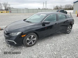2020 Honda Civic Sedan LX with VIN 2HGFC2F64LH504206, listed as a Copart auction lot 51340525 with 67,454 mi miles and Salvage Title. Bid and sale history available at carsss.com. Image 1.