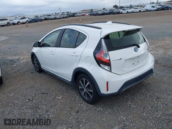 2018 Toyota Prius One with VIN JTDKDTB35J1599608, listed as a IAAI auction lot 42041924 with 89,156 mi miles and . Bid and sale history available at DreamBid. Image 3.