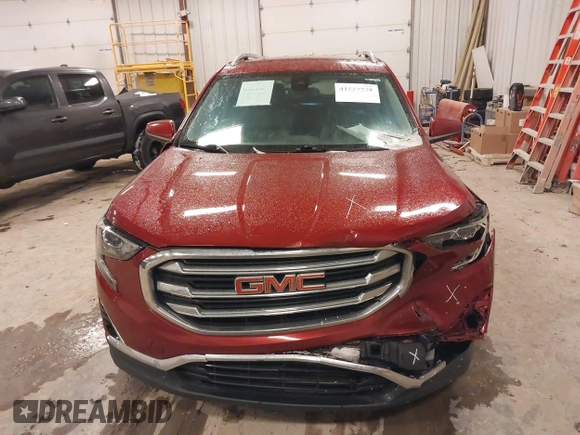 2019 GMC Terrain SLT with VIN 3GKALVEV7KL191858, listed as a IAAI auction lot 41557739 with 114,864 mi miles. Bid and sale history available at carsss.com. Image 12.
