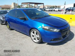 2014 Dodge Dart GT with VIN 1C3CDFEB2ED702680, listed as a IAAI auction lot 42546023 with 207,633 mi miles and . Bid and sale history available at DreamBid. Image 1.