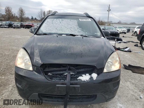 2008 Kia Rondo LX with VIN KNAFG525587165070, listed as a Copart auction lot 82879854 with 183,913 mi miles and Salvage Title. Bid and sale history available at carsss.com. Image 5.