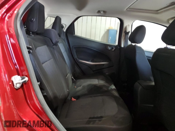 2020 Ford EcoSport SE z VIN MAJ6S3GL3LC387254, wystawiony jako Copart lot #57471395 z przebiegiem 9461 mil mil oraz Szkody całkowita. Historia ofert i sprzedaży dostępna na DreamBid. Obrazek 11.